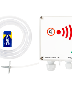 VentilationAlarm EP1 medfølgende tilbehør
