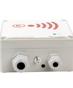 VentilationAlarm EP1 & EP2 tilslutninger i bunden