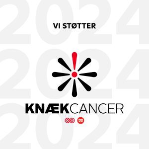 Vi støtter KnækCancer 2024