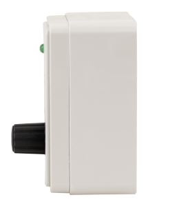 SpeedControl 15S, hvid inklusiv underlag fra siden