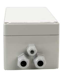 SpeedControl 80 i underlag - tilslutninger i bund