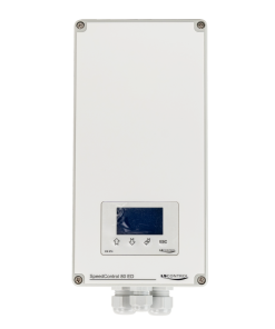 SpeedControl 80 in enclosure with display, front