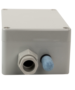 Hygrostat IP 54 for Wall Mounting, bottom with sensor and connection