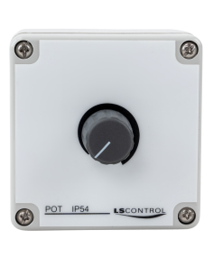 Potmeter 4K7 i IP54 - forside