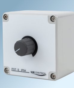 Potentiometer 10K med afbryder i akslen og IP54