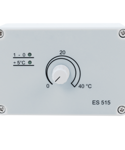 ES 515 Termostat med relæ set forfra