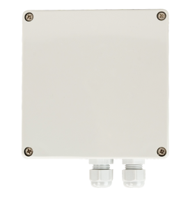 CO2 and Temperature Regulator with Modbus for Duct Mounting - front