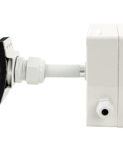 CO2 + NTC Basic Sensor for Duct Mounting, side view
