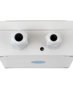 CO2 High Range Alarm tilslutninger i bunden