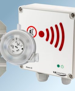 Alarm E inklusiv HUBA pressostat