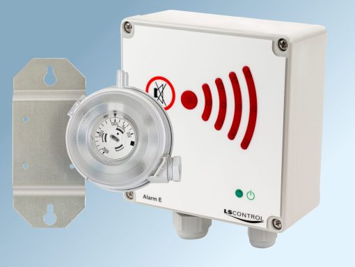 Alarm E inklusiv HUBA pressostat