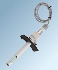 Sensor inklusiv beslag for montage i kanal.