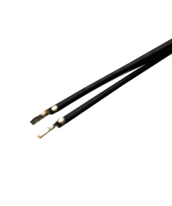 Close-up of Connection Wire Endings on Temperature NTC 10K Sensor without connector