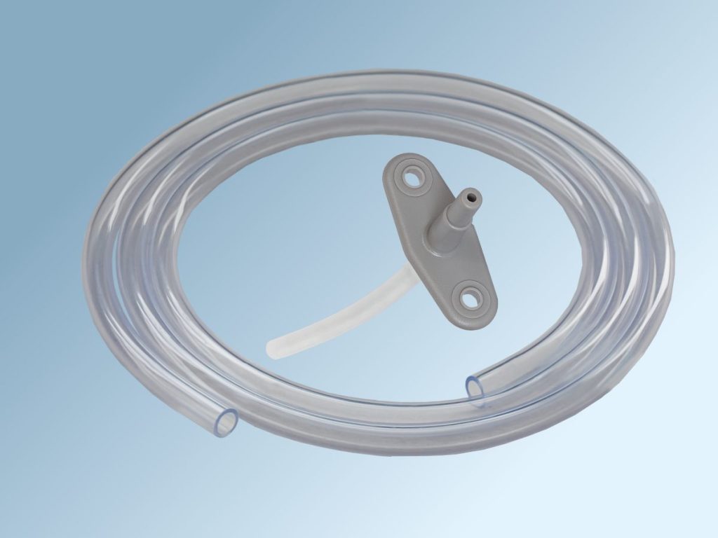 PVC-tube including FH tube fitting