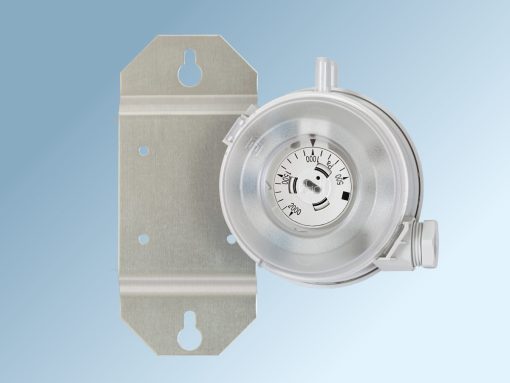 HUBA HC604 pressostat med beslag