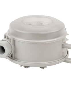 HUBA HC604 Pressure Switch, side view with connections